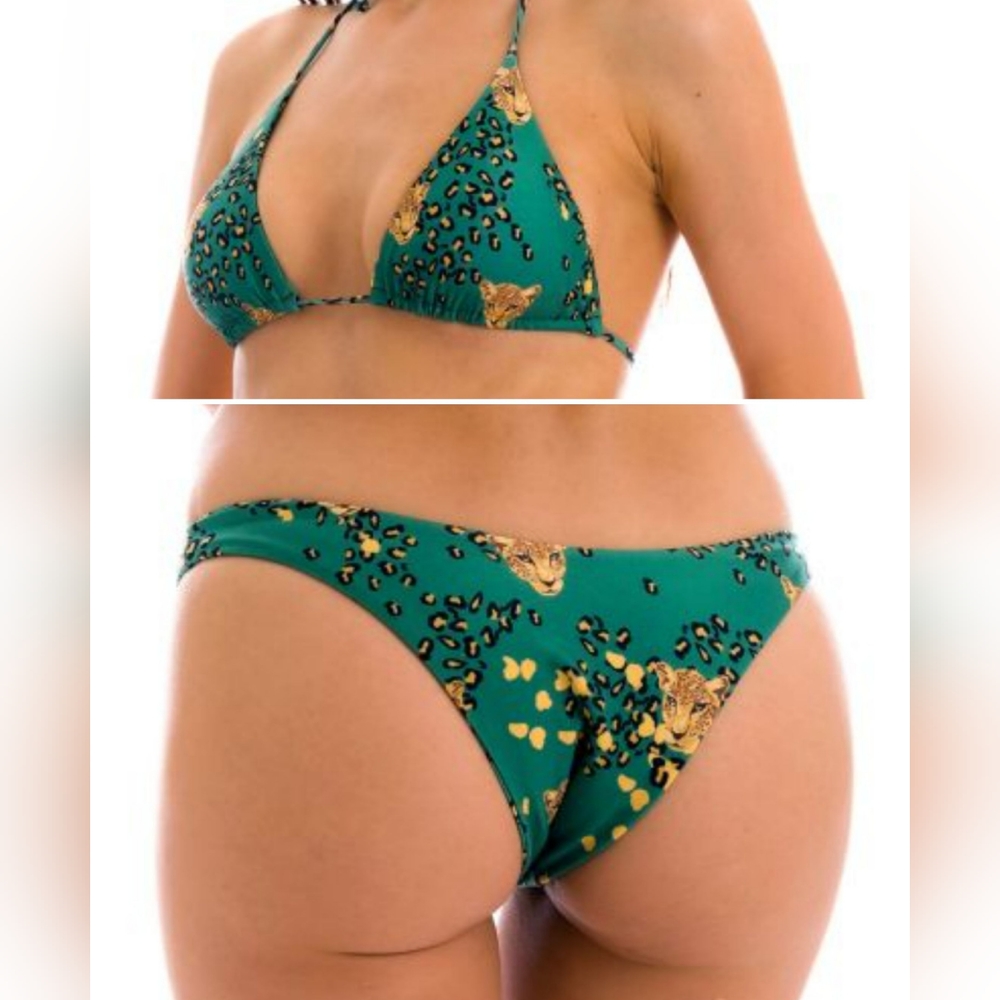 Rio de Sol Cheetah Leopard Bikini Set